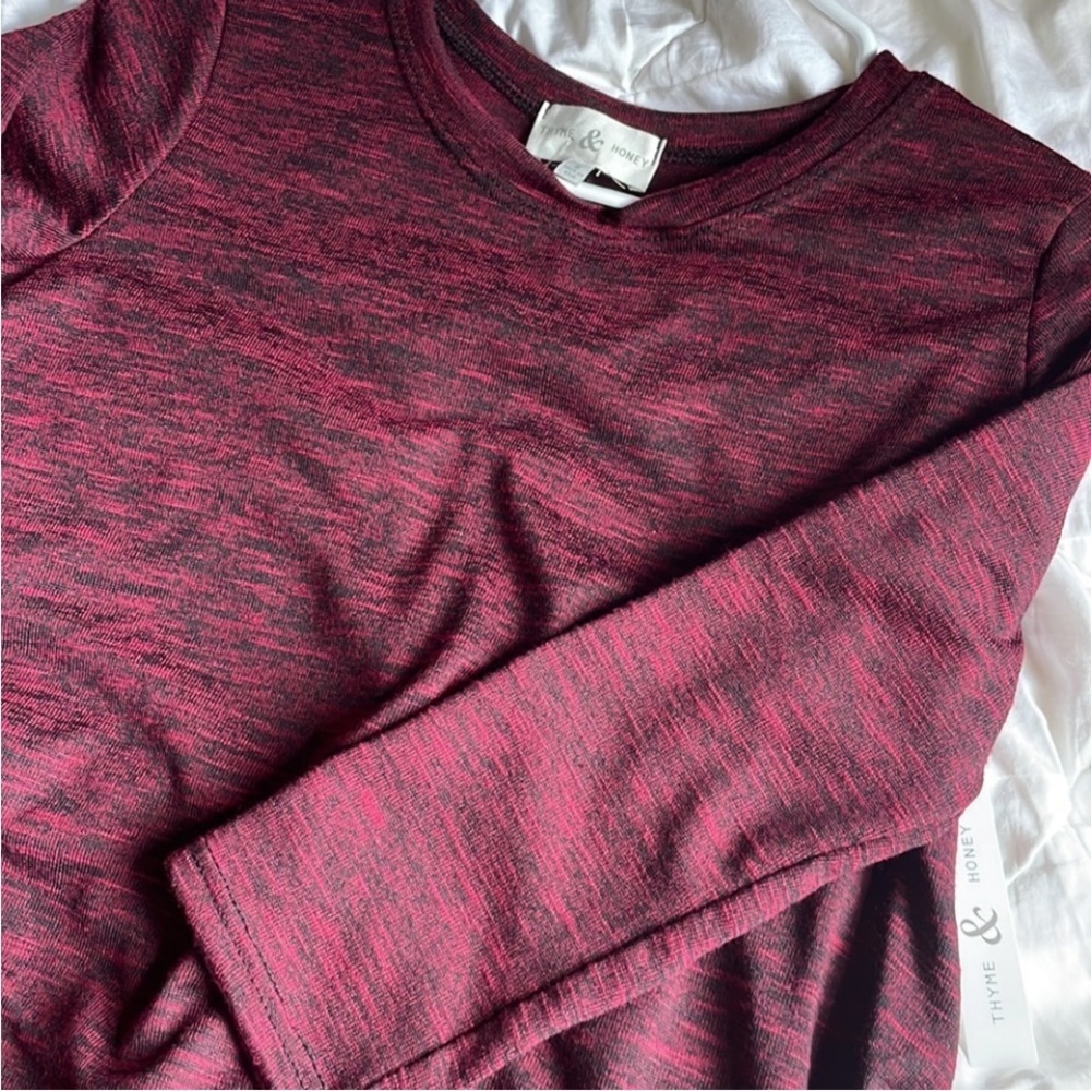 NWT Thyme and‎ Honey Sheer Long Sleeve Dress